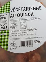 Végétarienne au quinoa