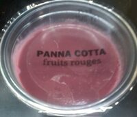 Panna cotta fruits rouges