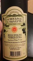 Huile d'olive vierge extra
