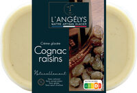 Crème glacée Cognac-raisins 500G/750ml