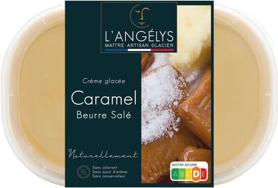 Crème glacée Caramel beurre salé 450G/750ml
