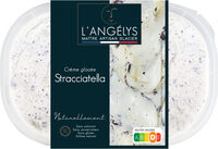 Crème glacée Stracciatella aux copeaux de chocolat 500G/750ml