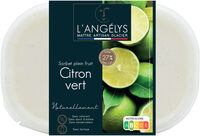 Sorbet plein fruit Citron vert 500G/750ml 2022