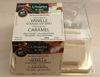 Ma bûche glacée bio Vanille caramel