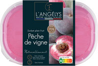 Sorbet plein fruit Pêche de Vigne 500G/750ml 2022