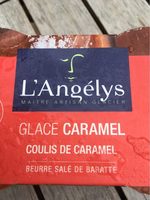 Glace caramel