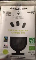 Thé vert Ceylan citron bio