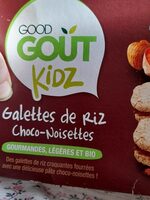 Galettes de riz choco-noisettes
