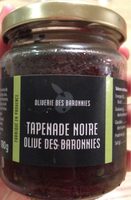 Tapenade noire, olive des Baronnies