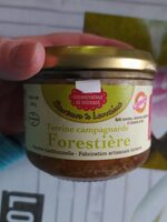 Terrine campagnarde forestière