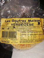 Gaufres maison vergeoise