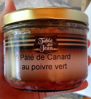 Pâté de Canard au poivre vert