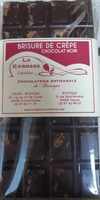 Brisure de crêpe chocolat noir