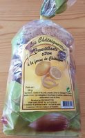 Croustillants citron à la farine de châtaigne