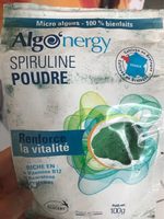 Spiruline Française En Poudre - 100 G - Algo'nergy