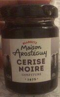 Confiture de cerise noire