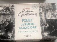 Filet de thon albacore