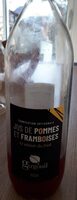 Jus de fruit pasteurisé pommes et framboises
