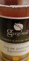 Jus de pommes et framboises