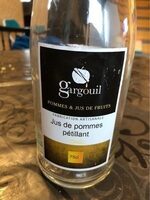Jus de pommes pétillant