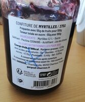 Confiture myrtille