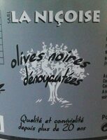 Olives Noires Denoyautees