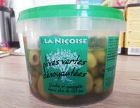 Olives vertes dénoyautées
