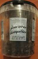 Olives noires dénoyautées