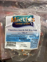 Miettes saveur crabe