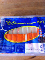 56 batonnets saveur crabe