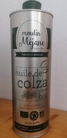 Huile de colza vierge bio