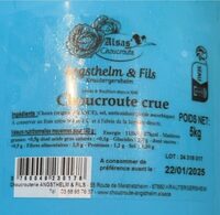 Choucroute crue