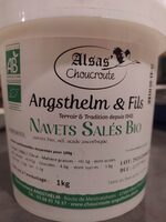 Navets salés bio