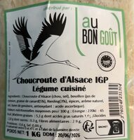 Choucroute alsace igp