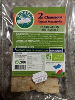 2 chaussons tomates mozarella