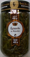 Epinards en branches