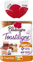 Pain de mie grandes tranches Toastiligne complet