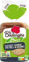 Tartines Bio quinoa & graines 450g