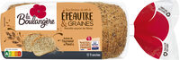 Pain farine d'epeautre & graines 260g