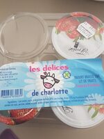 Yaourt brassé sur lit de fruits