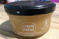 Douceur de pommes et d'agrumes, fleur d'oranger Bio, 130g