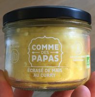 Ecrasé de maïs au curry
