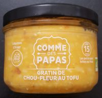Gratin de chou-fleur au tofu