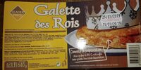 Galette feuilletée frangipane