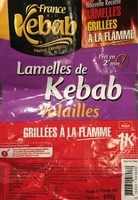 Lamelles de Kebab Volailles