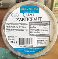 Crème d'artichaut