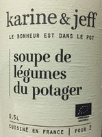 Soupe de légumes du potager