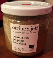 Quinoa aux oignons et raisins