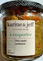 Pois cassés jardinière