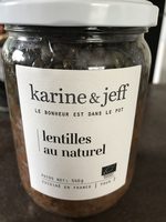 Lentilles au naturel